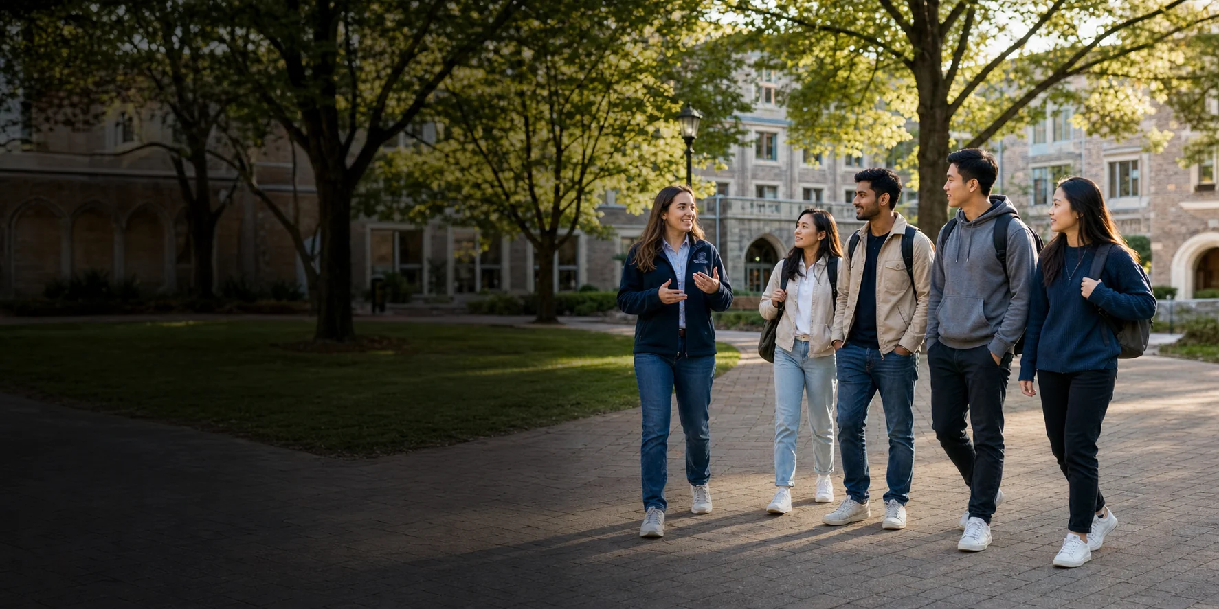 University campus in the United States